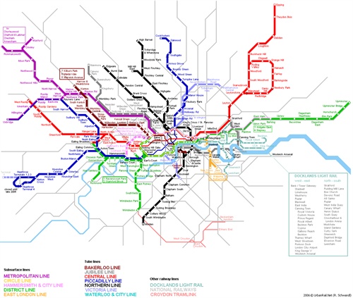 伦敦铁路高清图